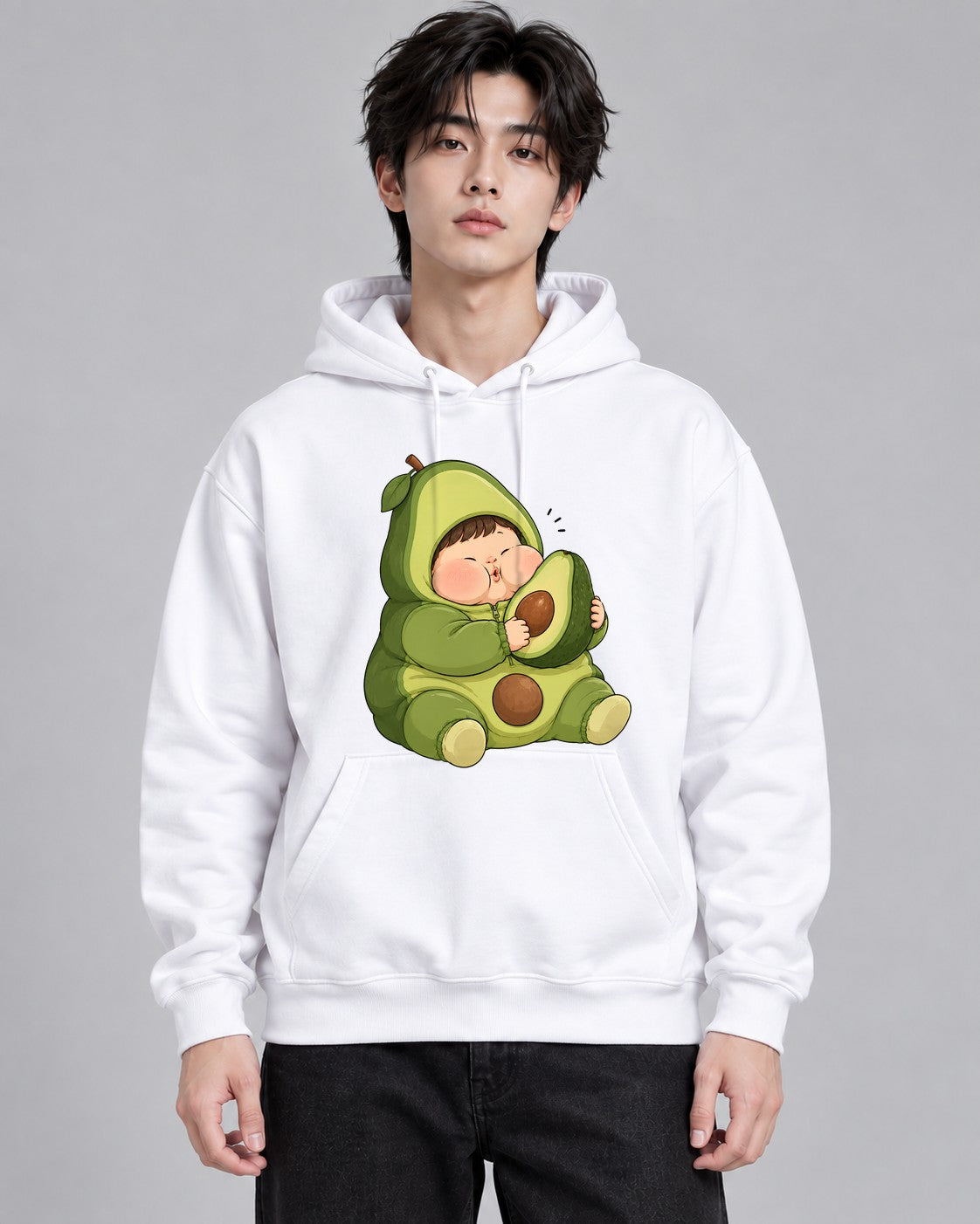 Avocado Baby Hug - White