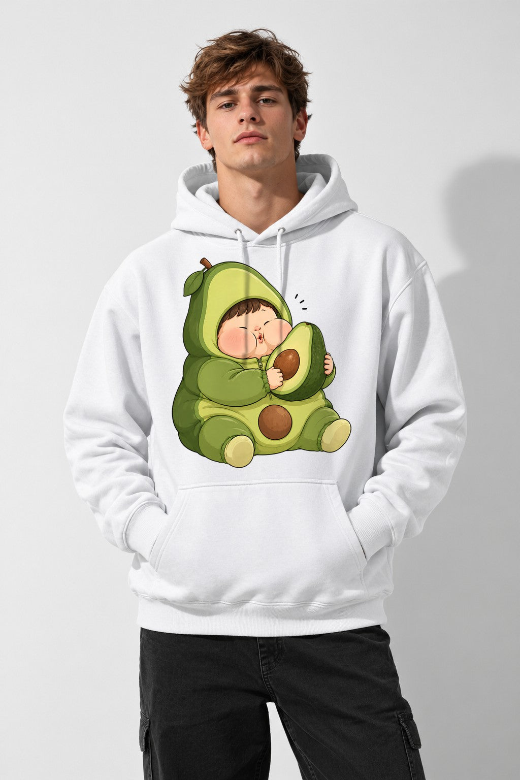 Avocado Baby Hug - White