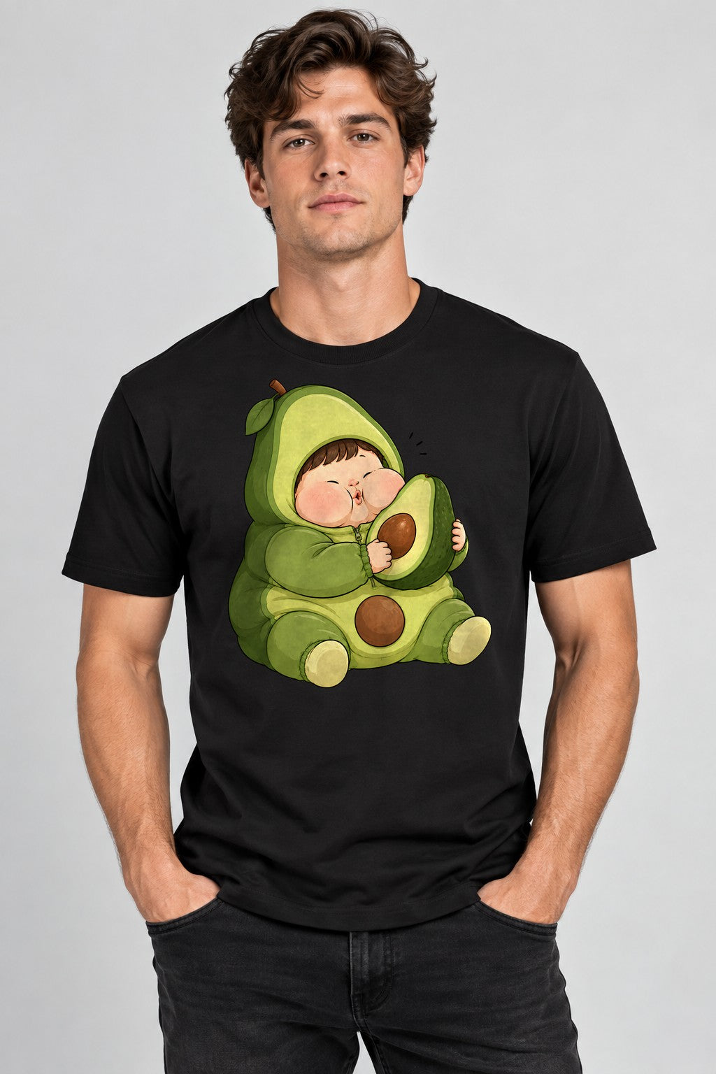 Avocado Baby Hug - Black