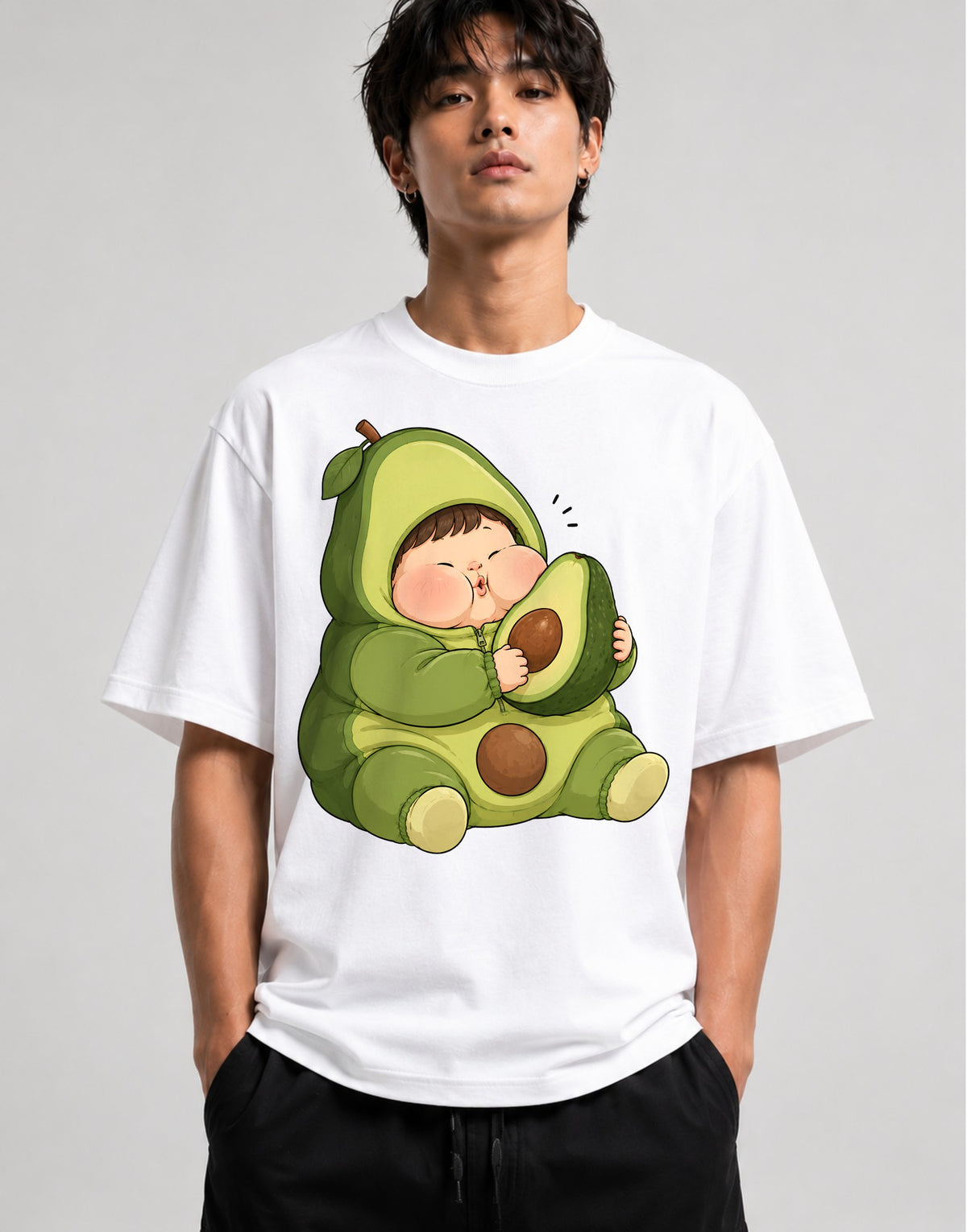Avocado Baby Hug - White