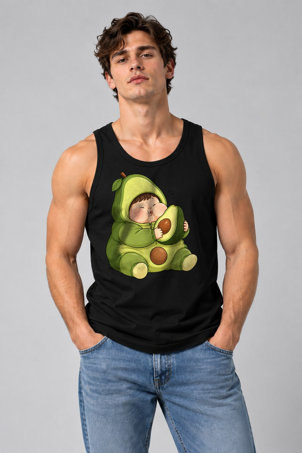 Avocado Baby Hug - Black