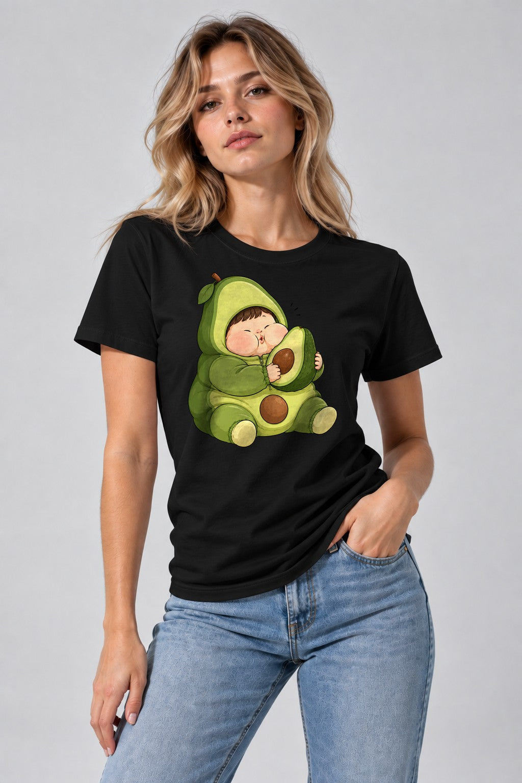 Avocado Baby Hug - Black