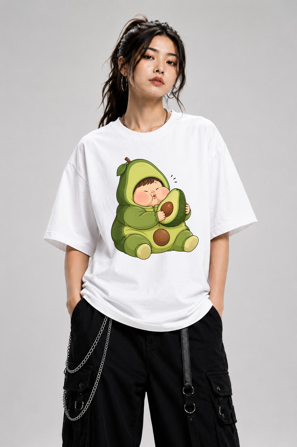 Avocado Baby Hug - White