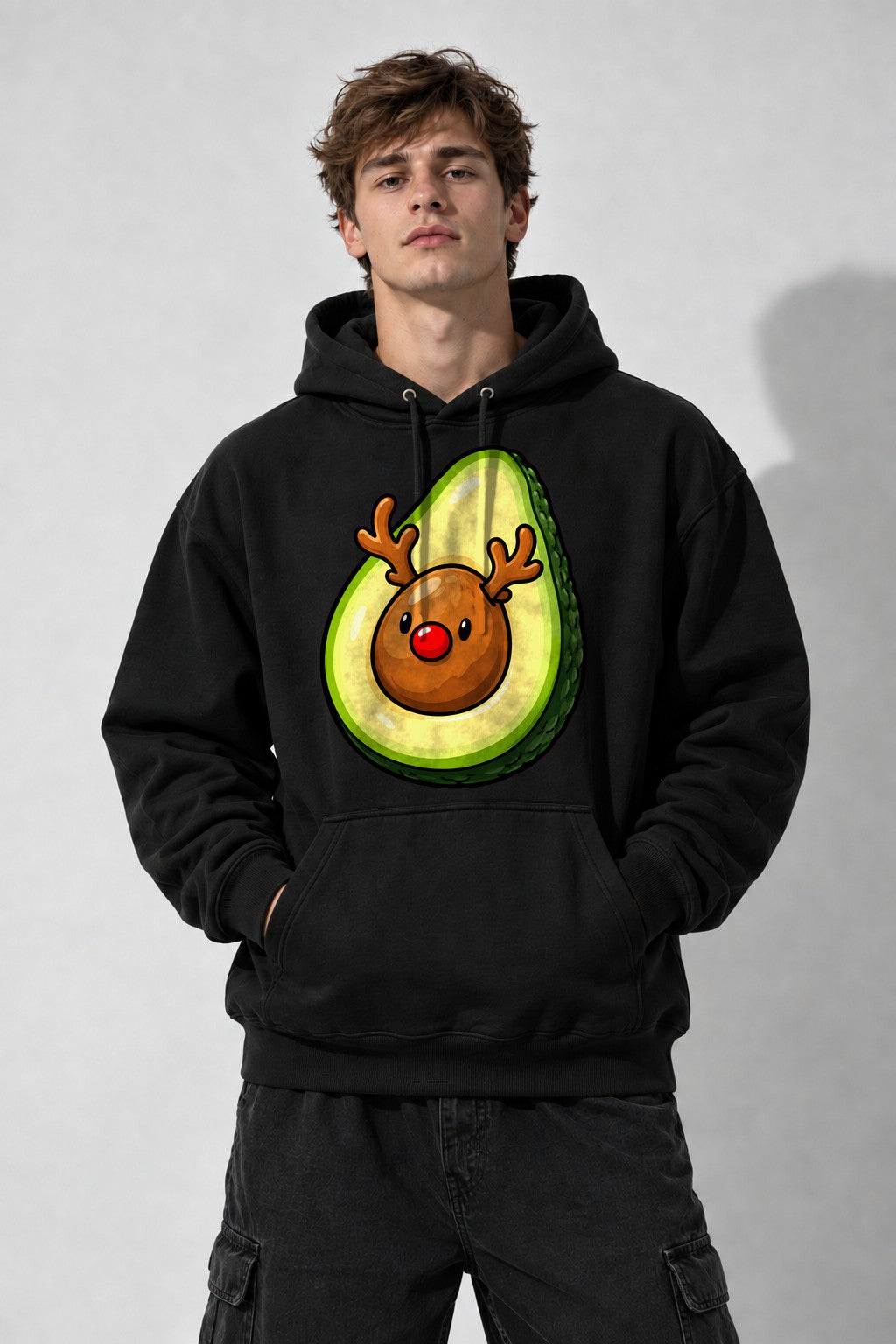 Avocado Reindeer - Black