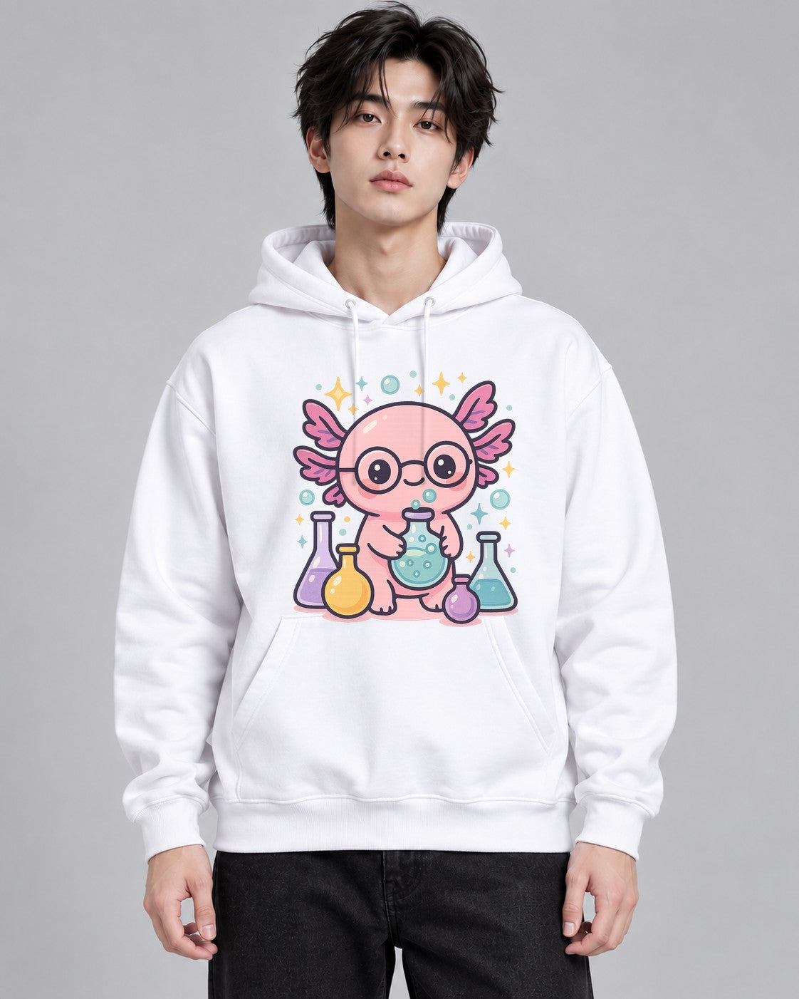 Axolotl Alchemist - White
