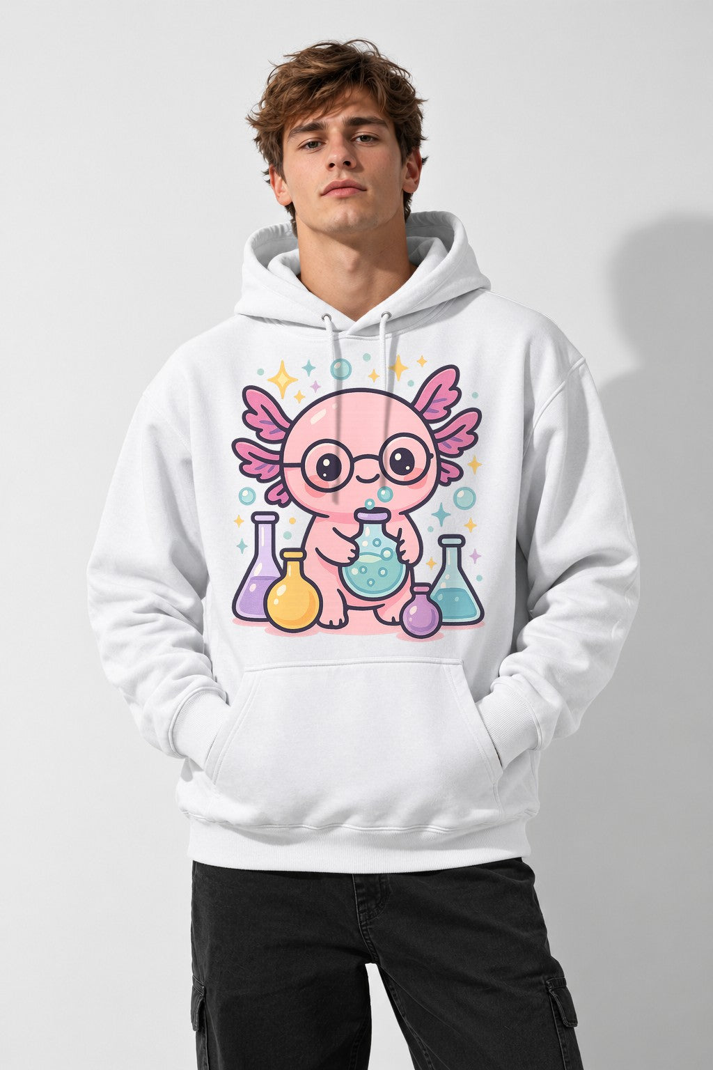 Axolotl Alchemist - White