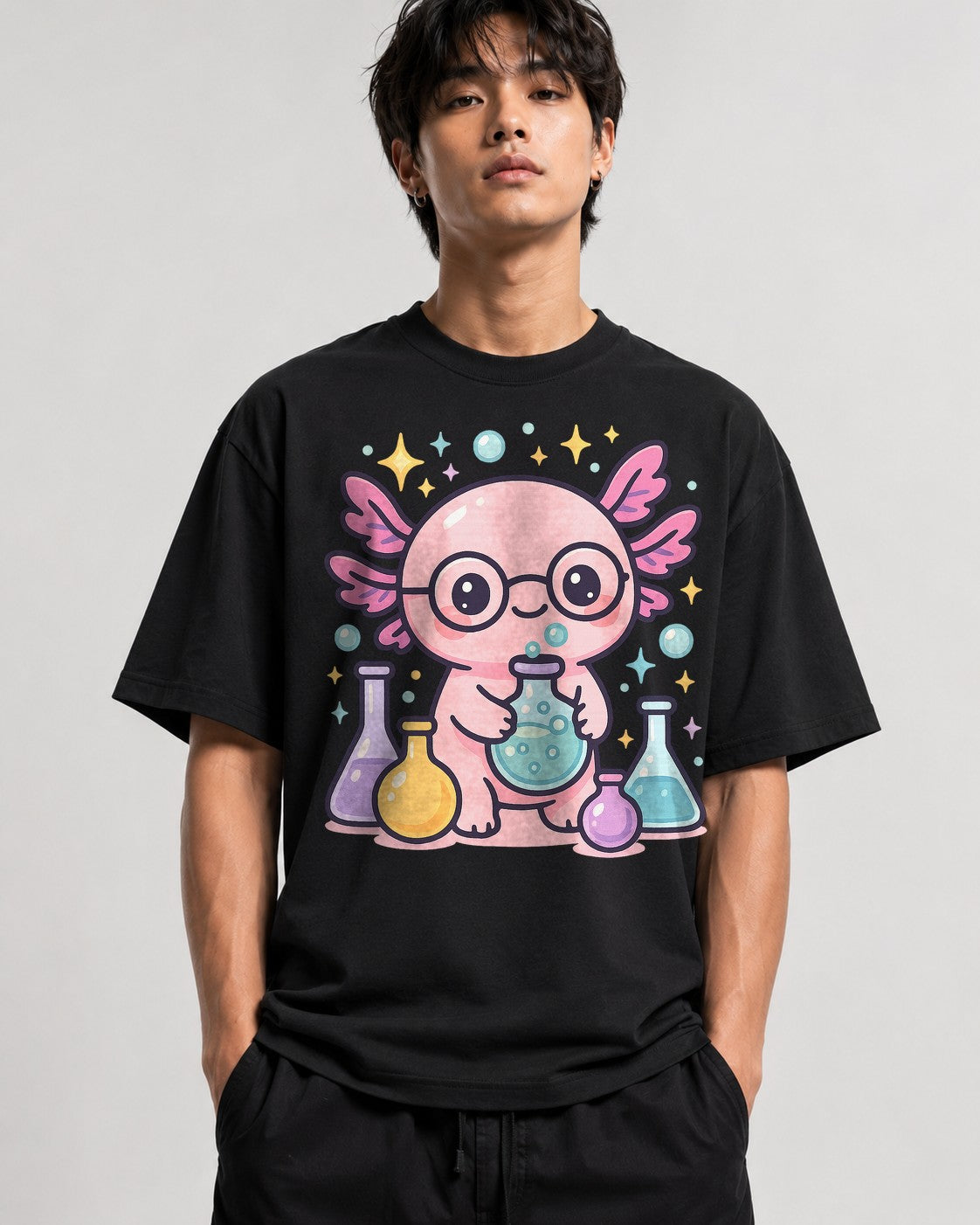 Axolotl Alchemist - Black