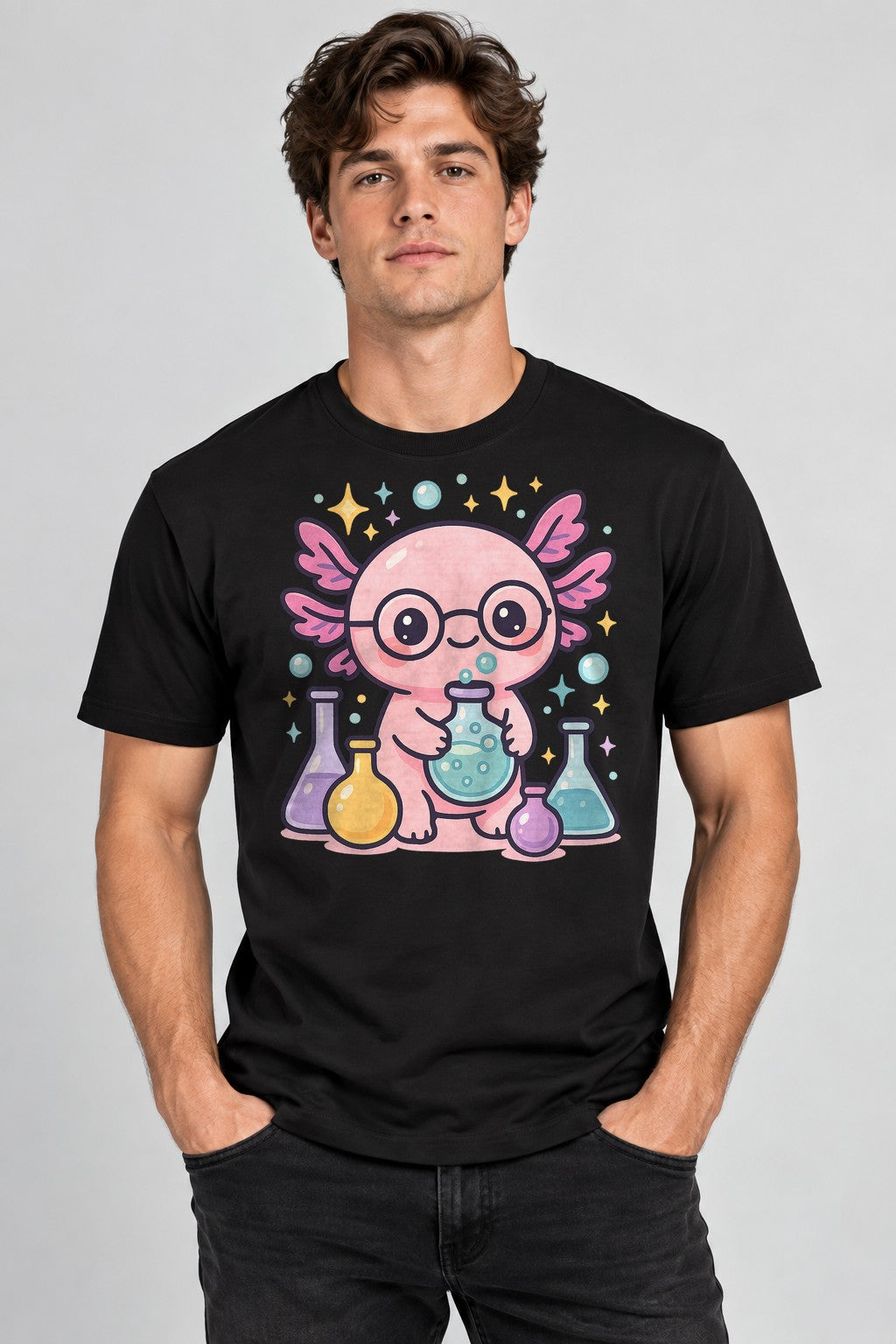 Axolotl Alchemist - Black