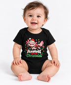 Axolotl Christmas - Black