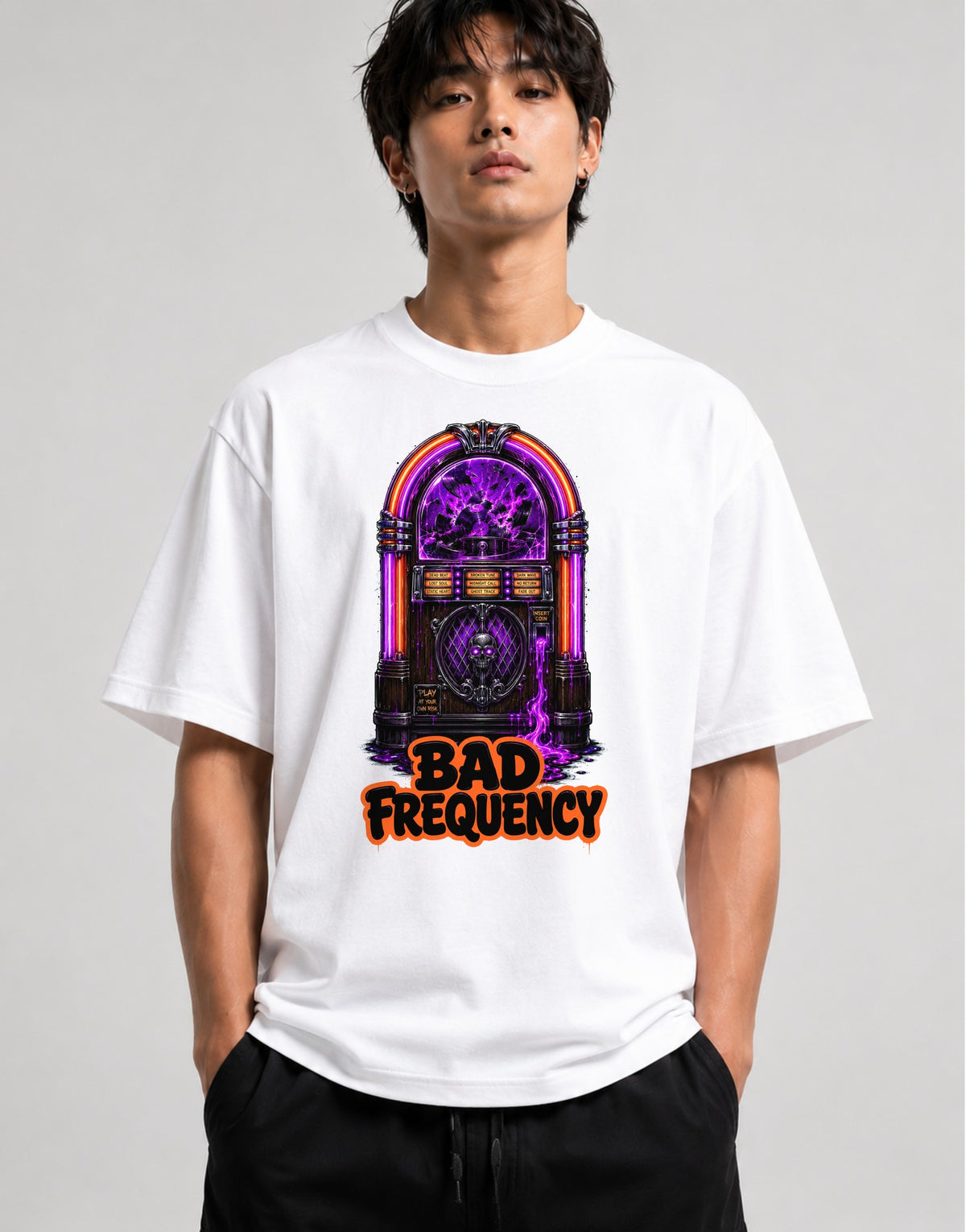 Bad Frequency Jukebox - White