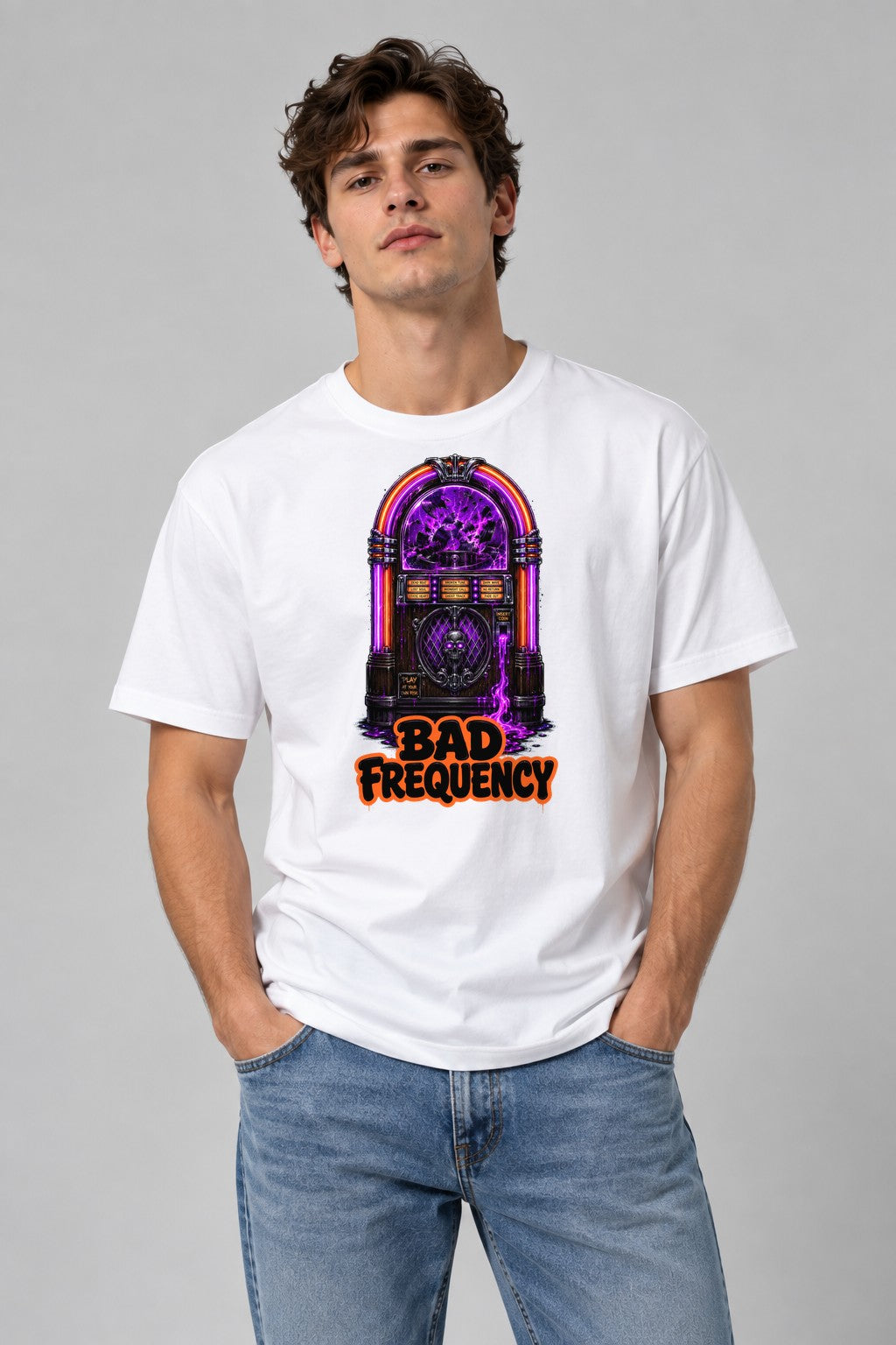 Bad Frequency Jukebox - White