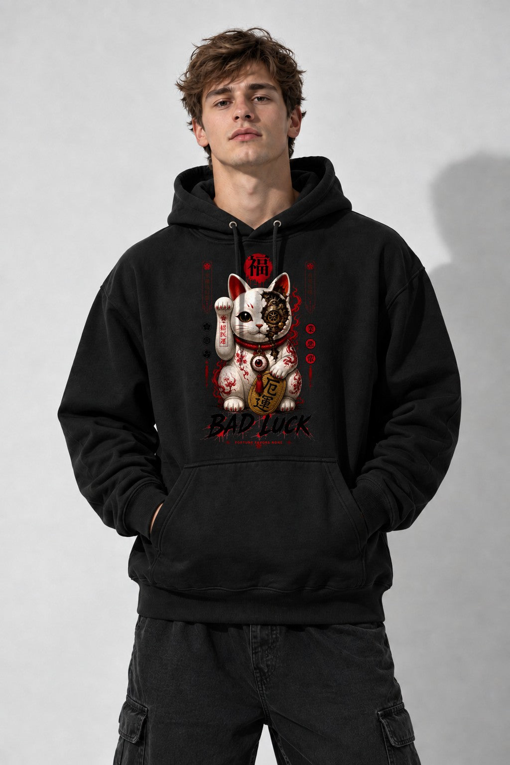 Bad Luck Cat - Black