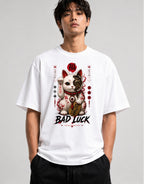 Bad Luck Cat - White