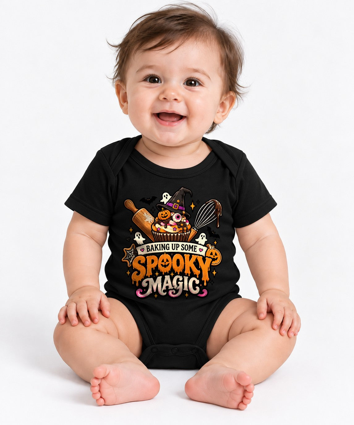 Spooky Magic Cupcake - Black