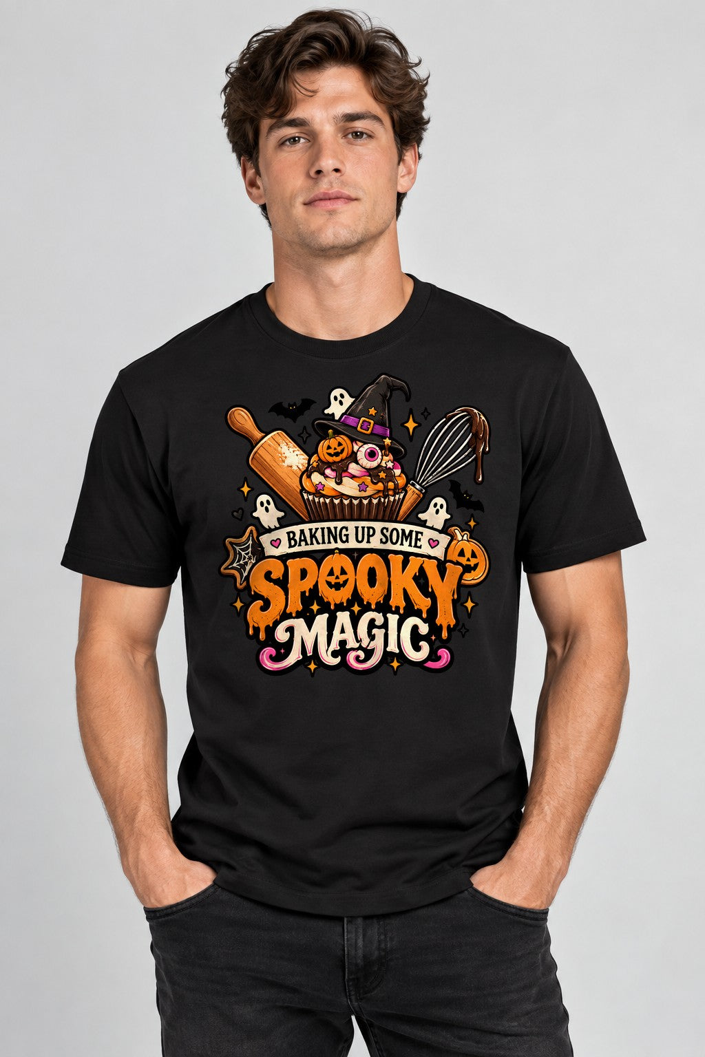 Spooky Magic Cupcake - Black