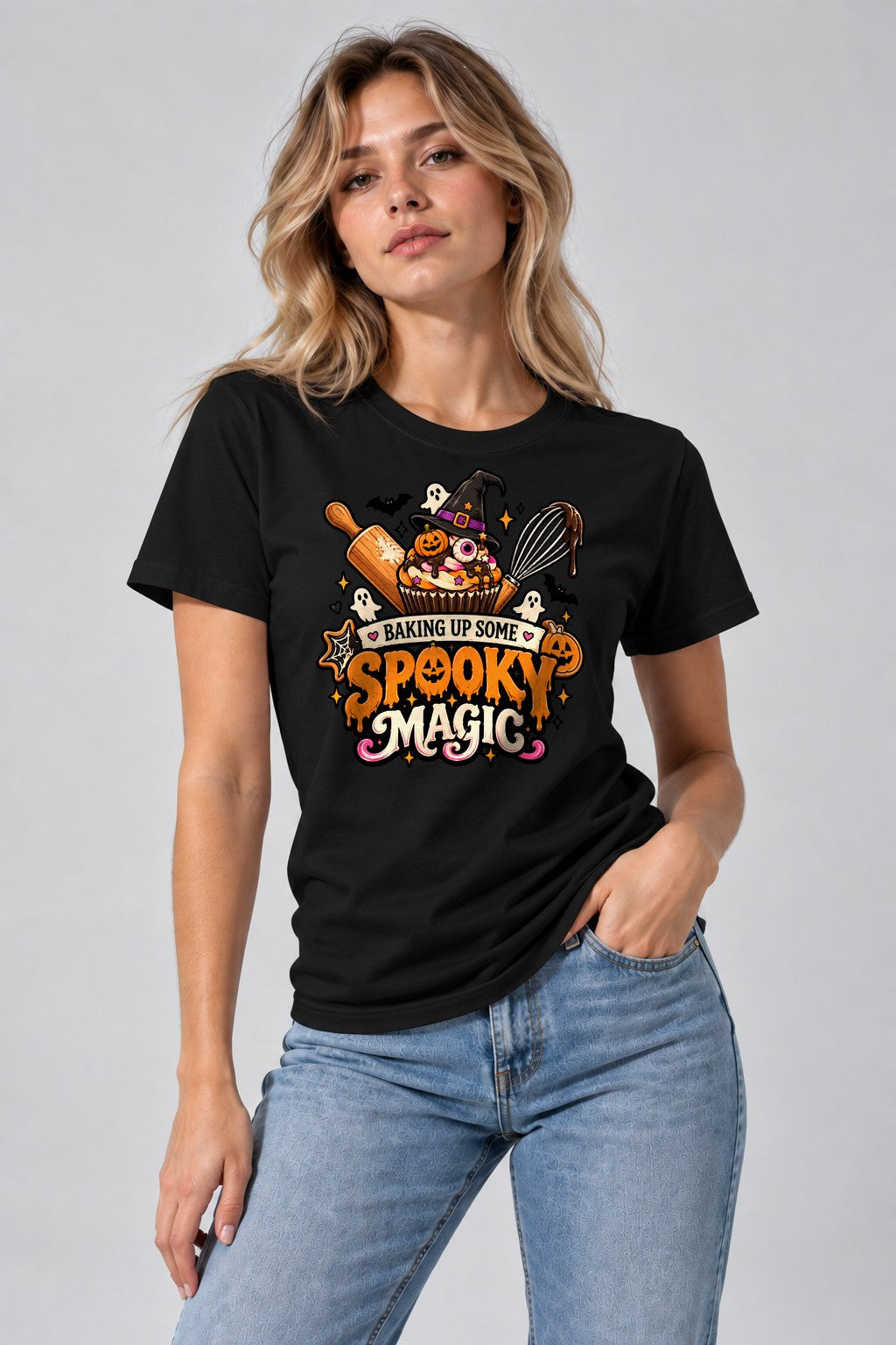 Spooky Magic Cupcake - Black