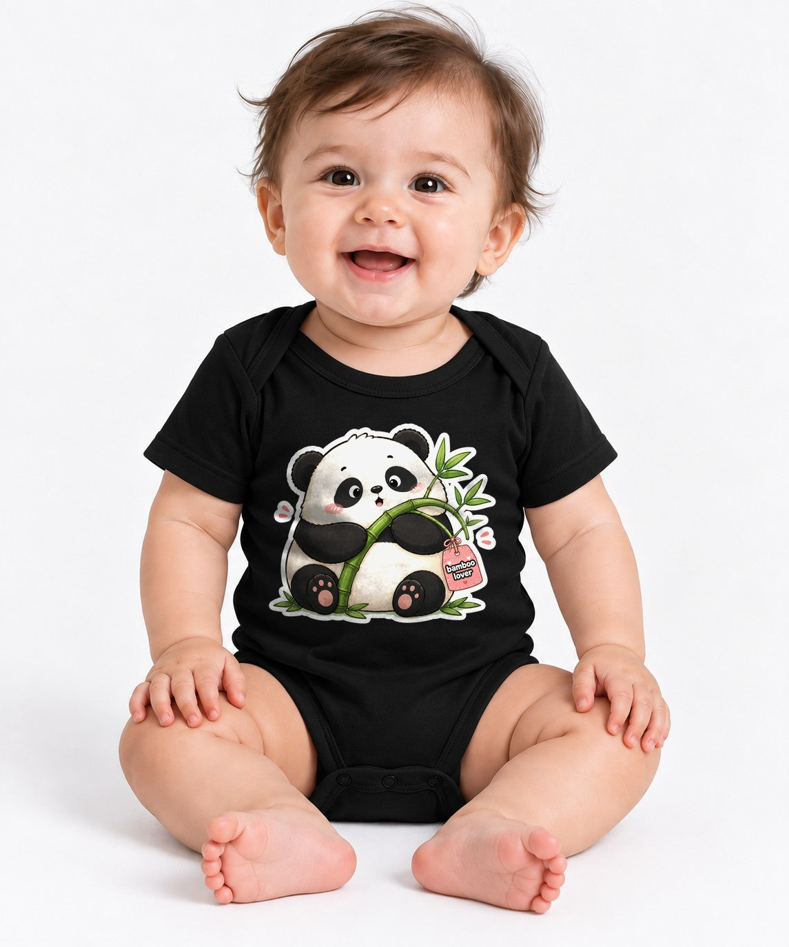 Bamboo Lover Panda - Black