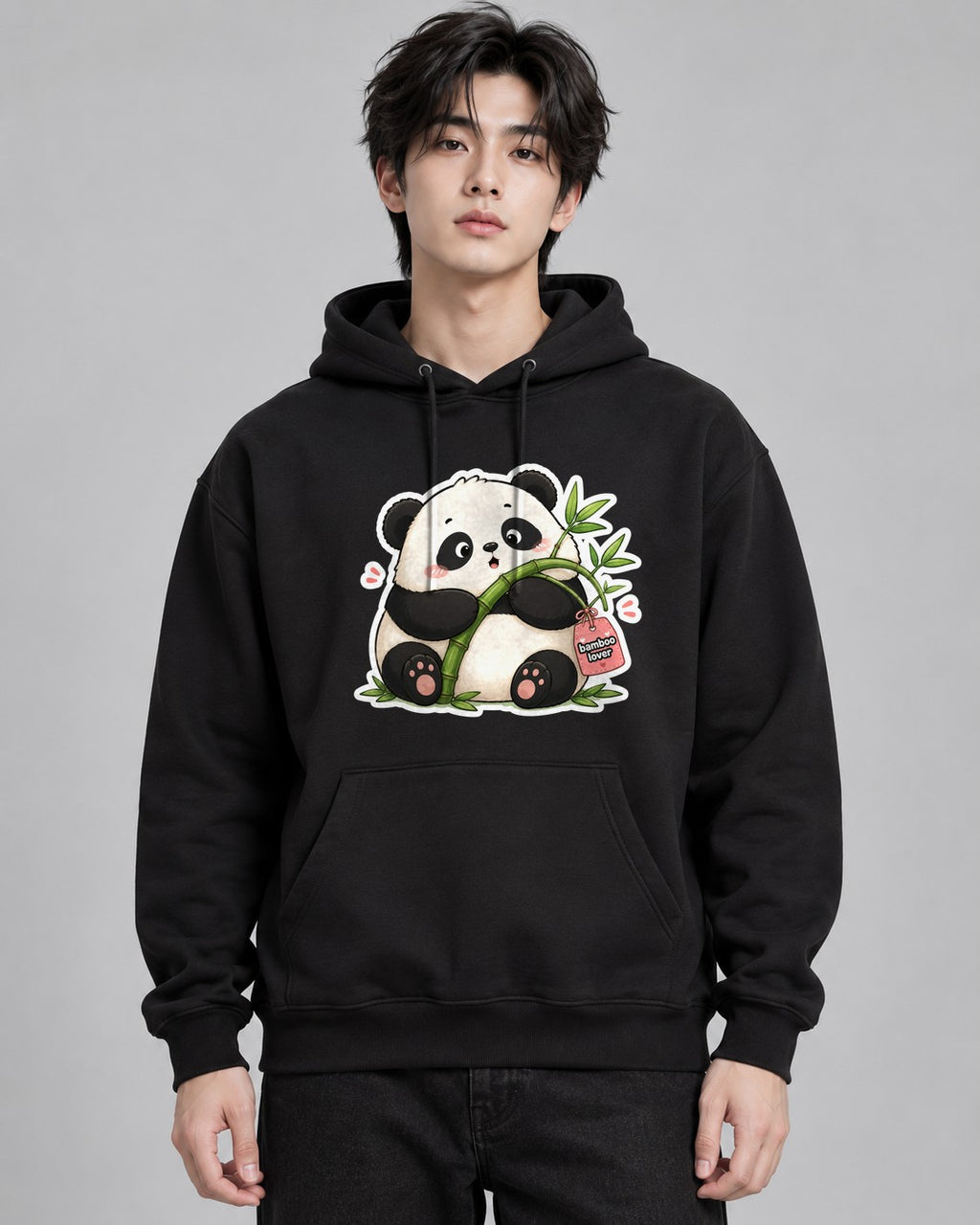 Bamboo Lover Panda - Black