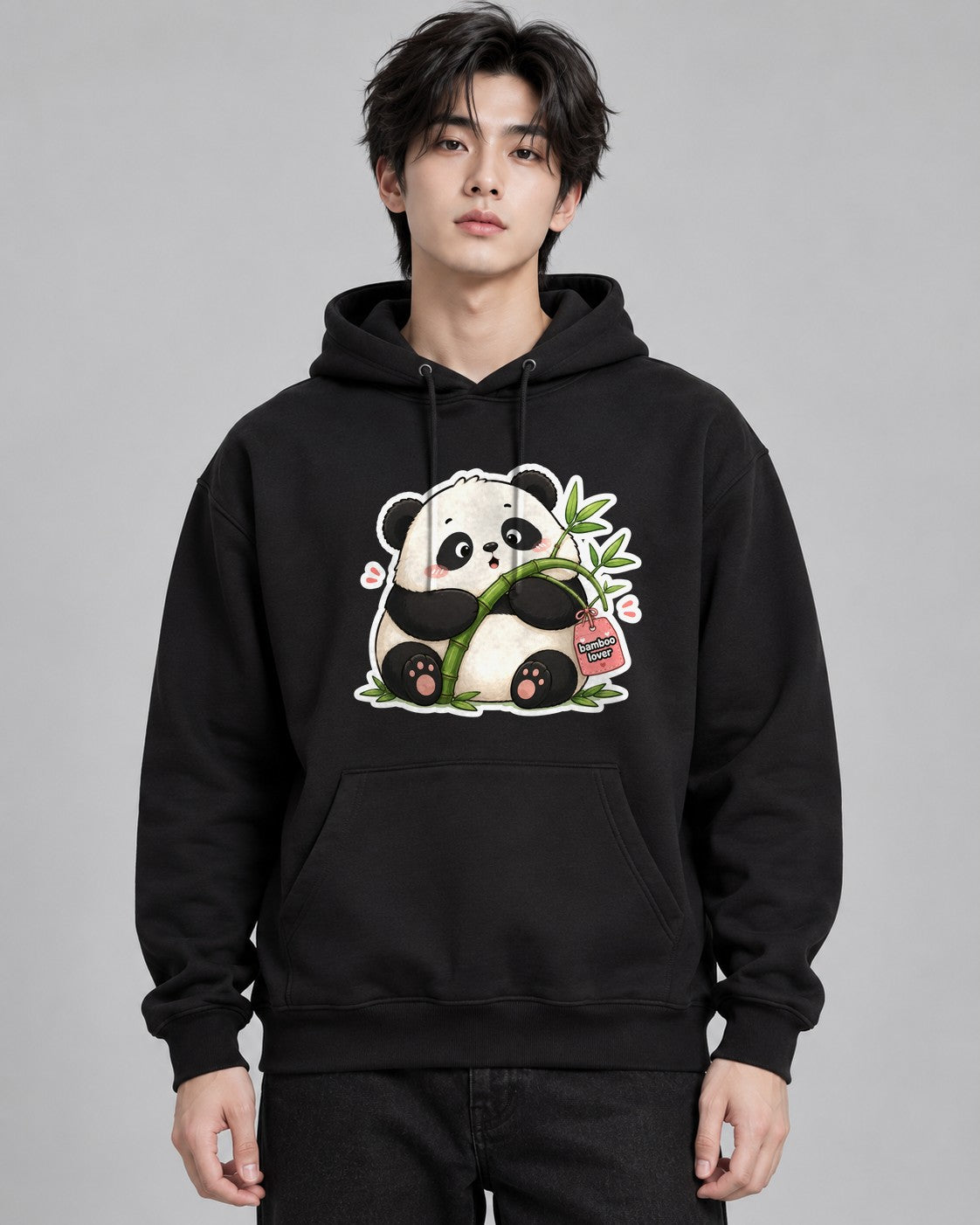 Bamboo Lover Panda - Black