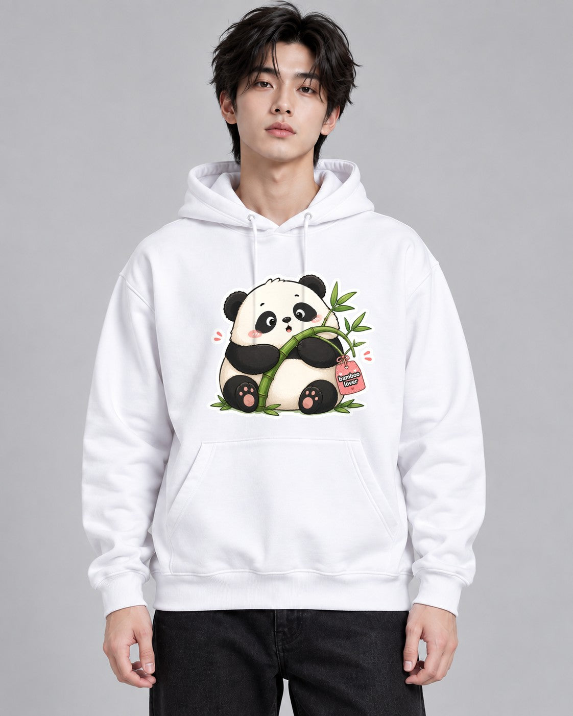 Bamboo Lover Panda - White