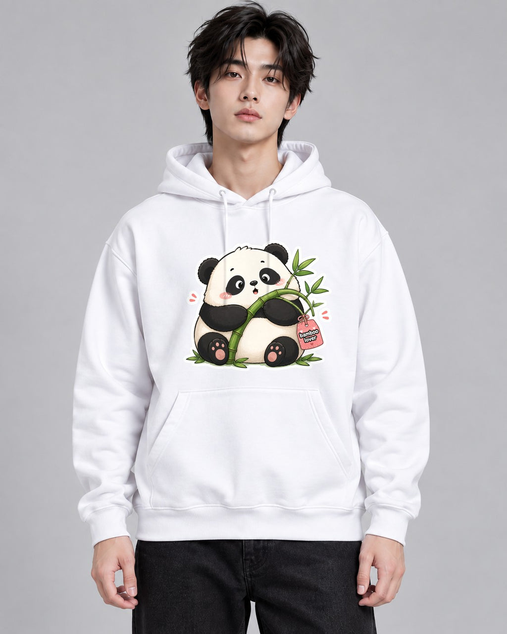 Bamboo Lover Panda - White