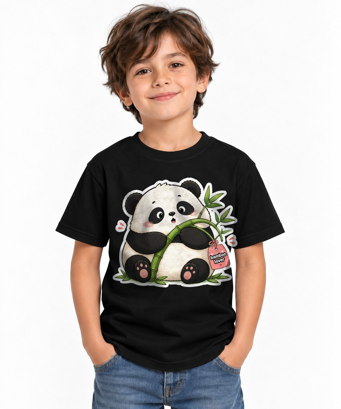 Bamboo Lover Panda - Black