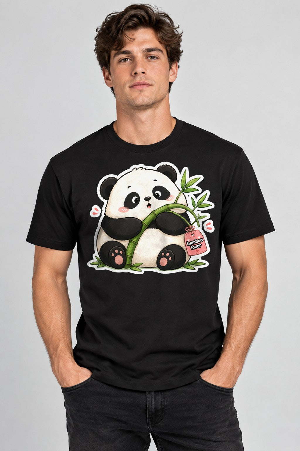Bamboo Lover Panda - Black