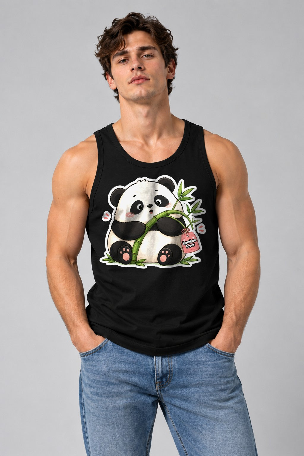 Bamboo Lover Panda - Black