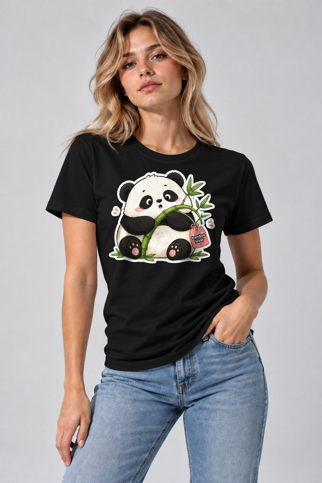 Bamboo Lover Panda - Black