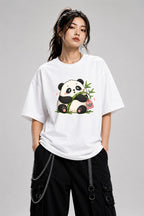 Bamboo Lover Panda - White