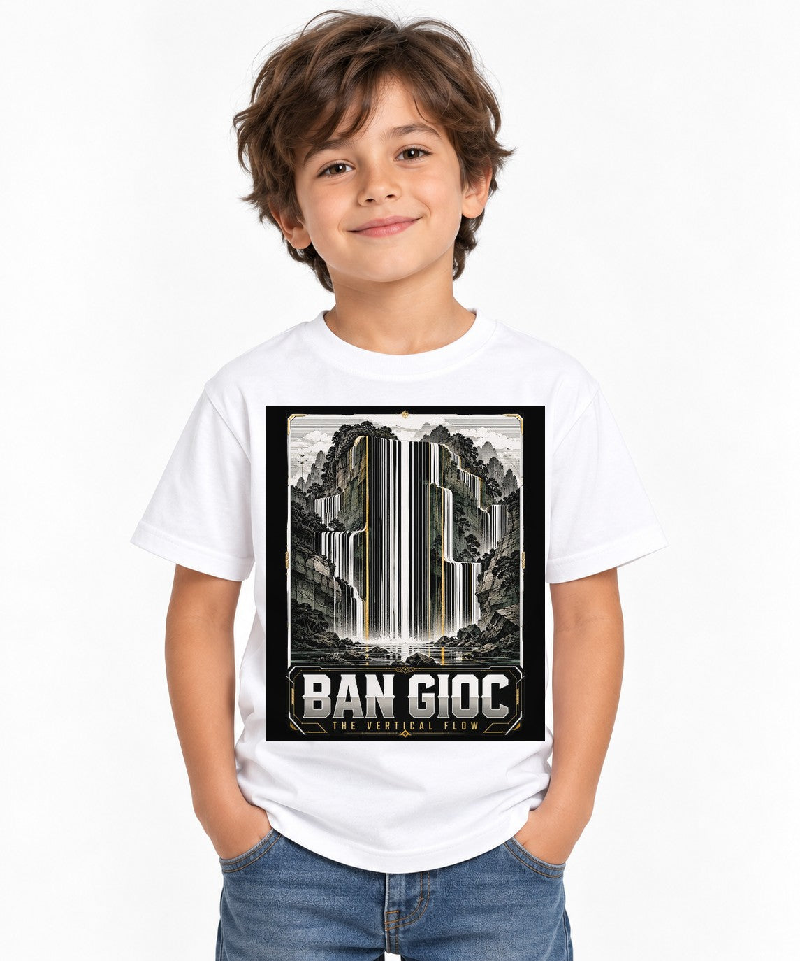 Ban Gioc Flow - White