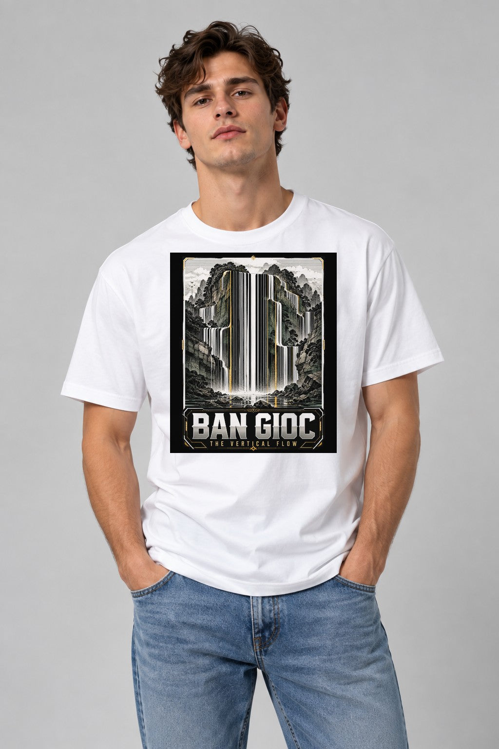 Ban Gioc Flow - White
