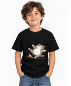 Banana Peel Cat - Black