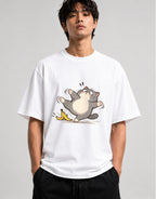 Banana Peel Cat - White