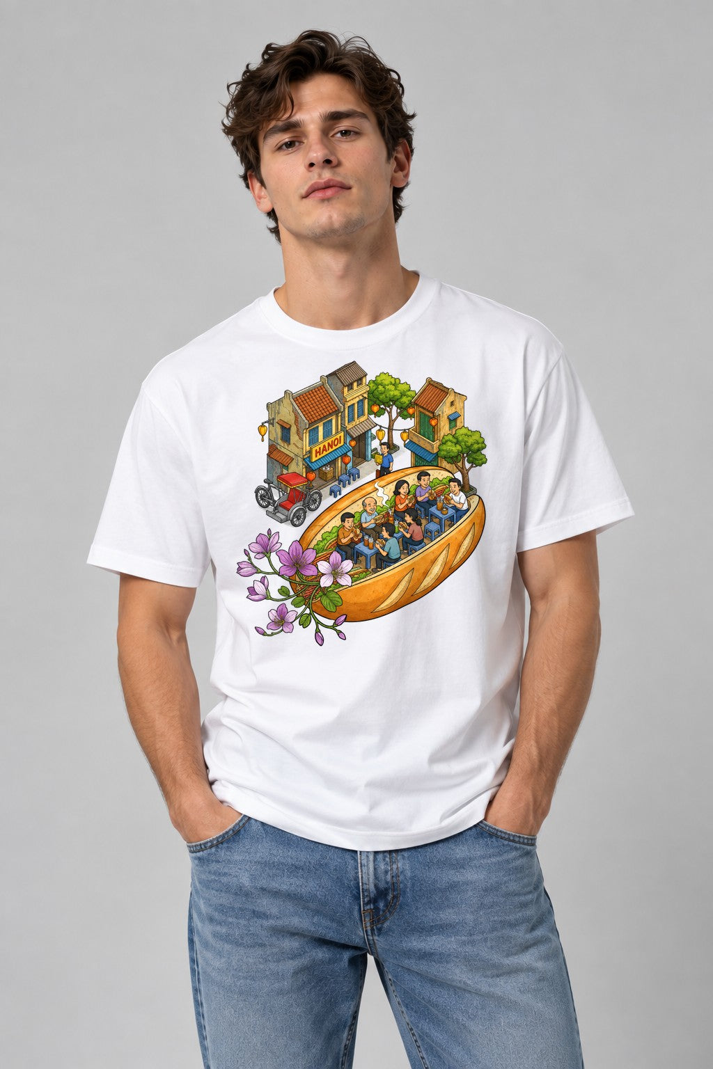 Banh Mi Town - White