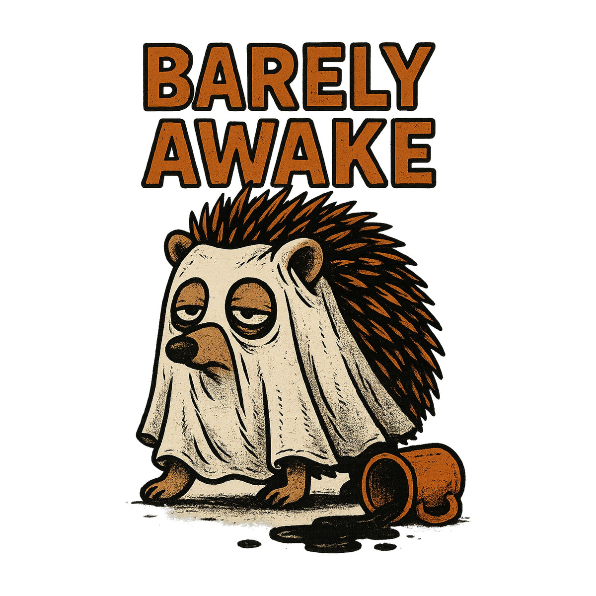Barely Awake Hedgehog