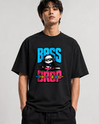 Bass Drop Panda DJ Shirt - Music Lover Graphic Tee - Black