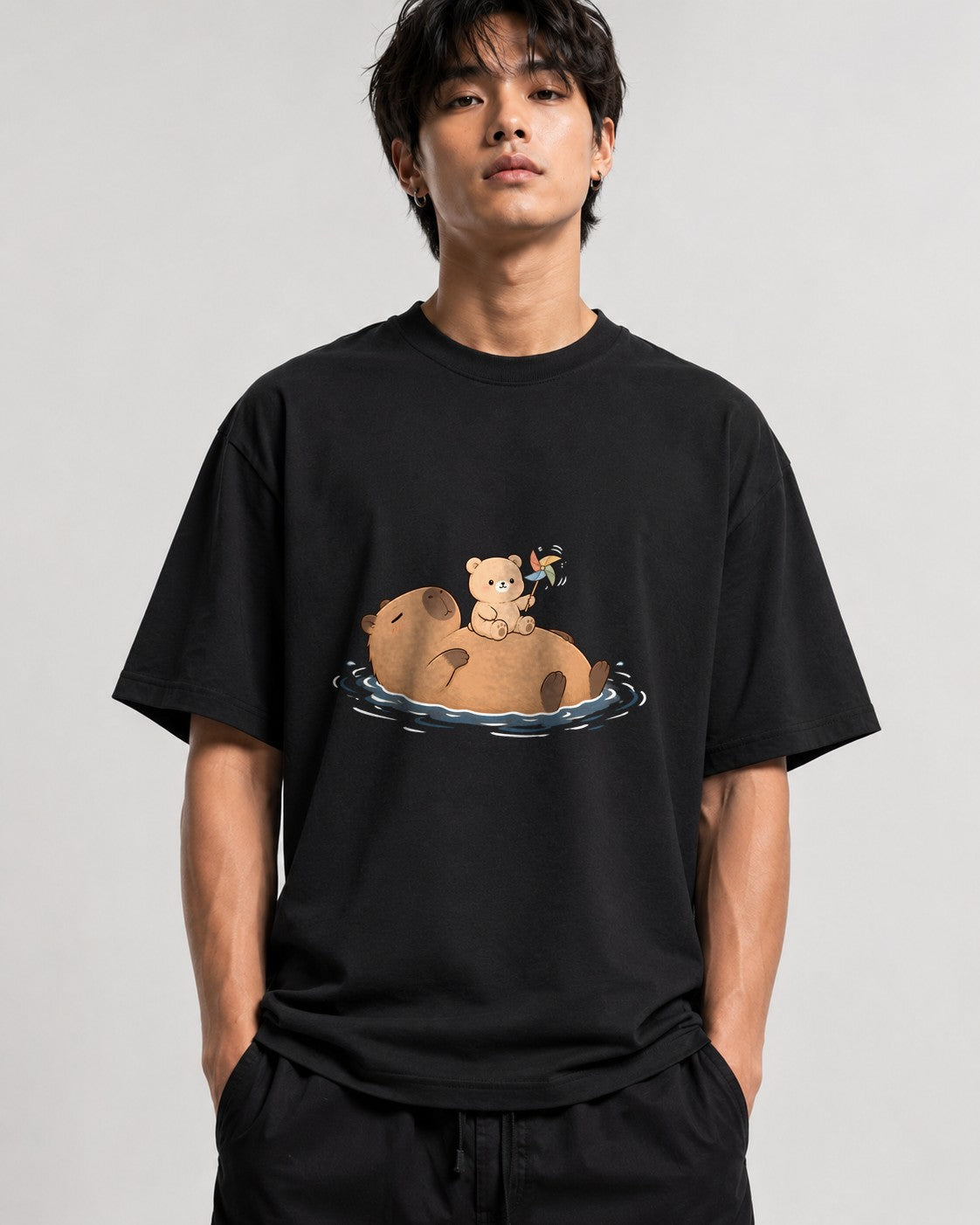 Bear Float Adventure - Black