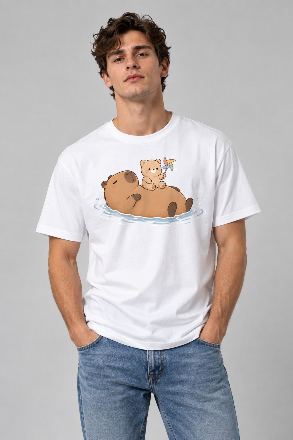 Bear Float Adventure - White