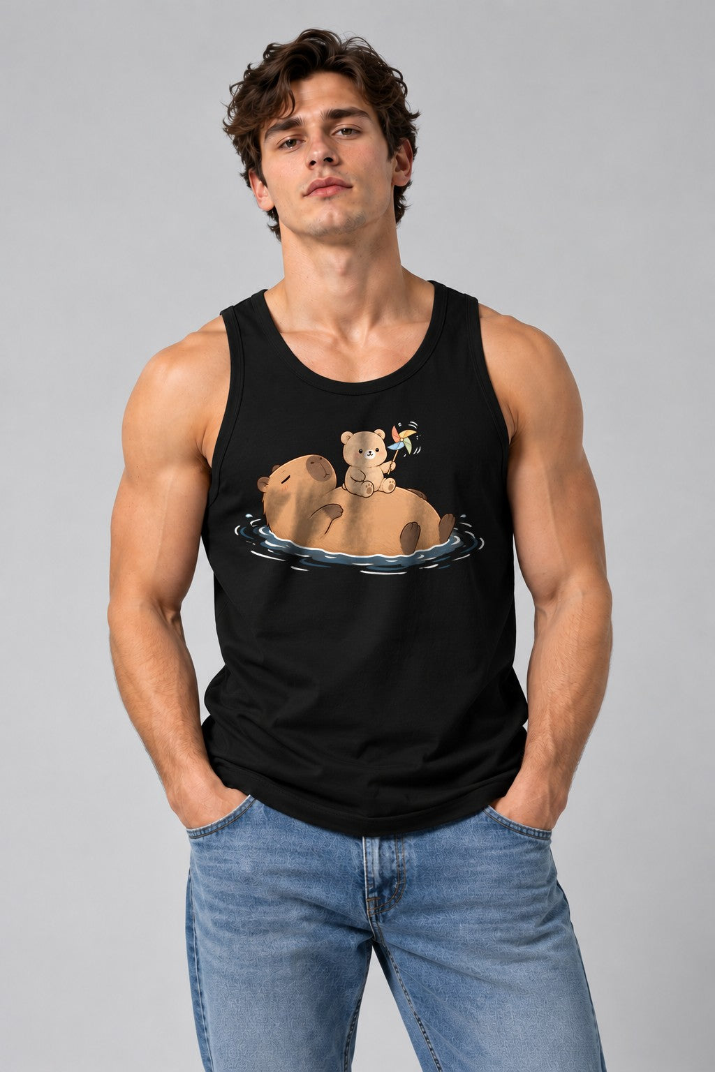 Bear Float Adventure - Black