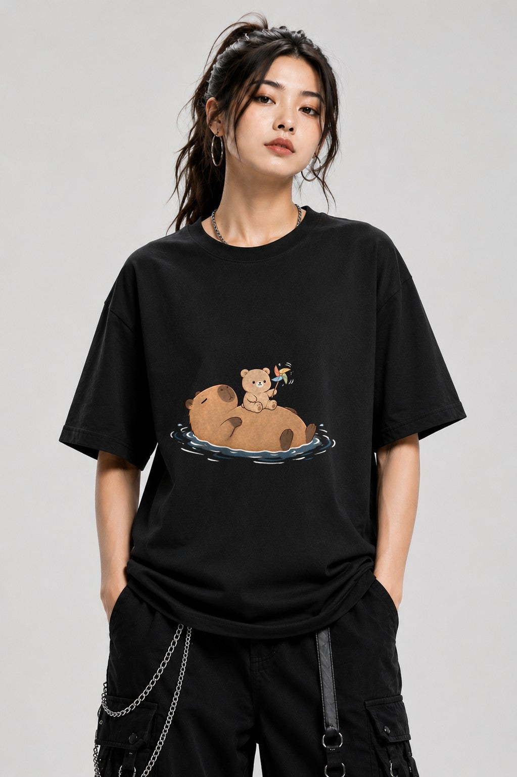 Bear Float Adventure - Black