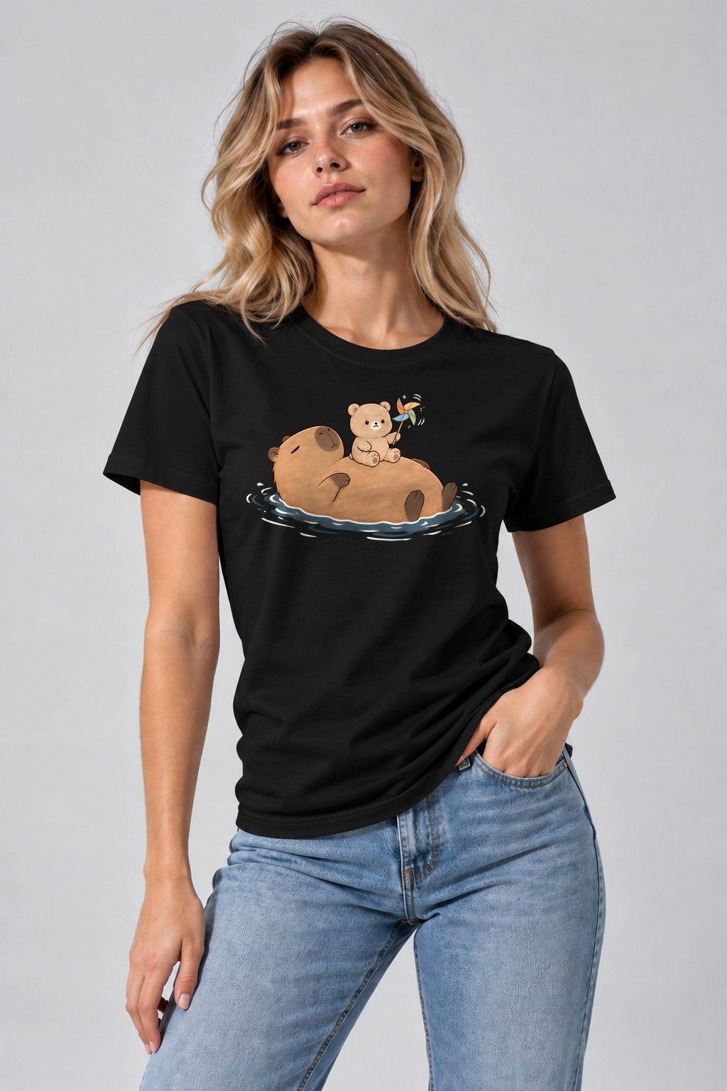 Bear Float Adventure - Black
