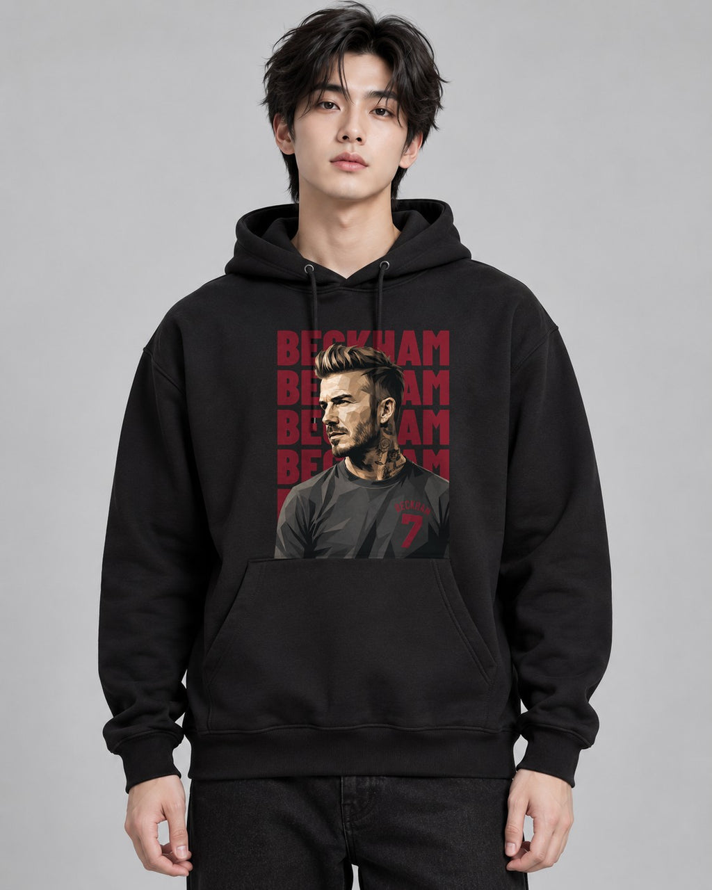 Beckham Portrait - Black