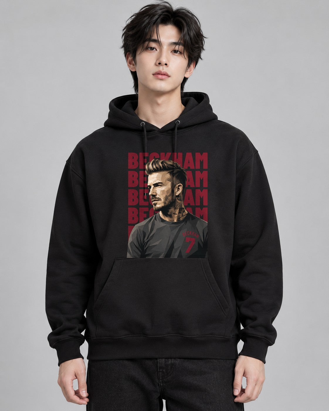 Beckham Portrait - Black