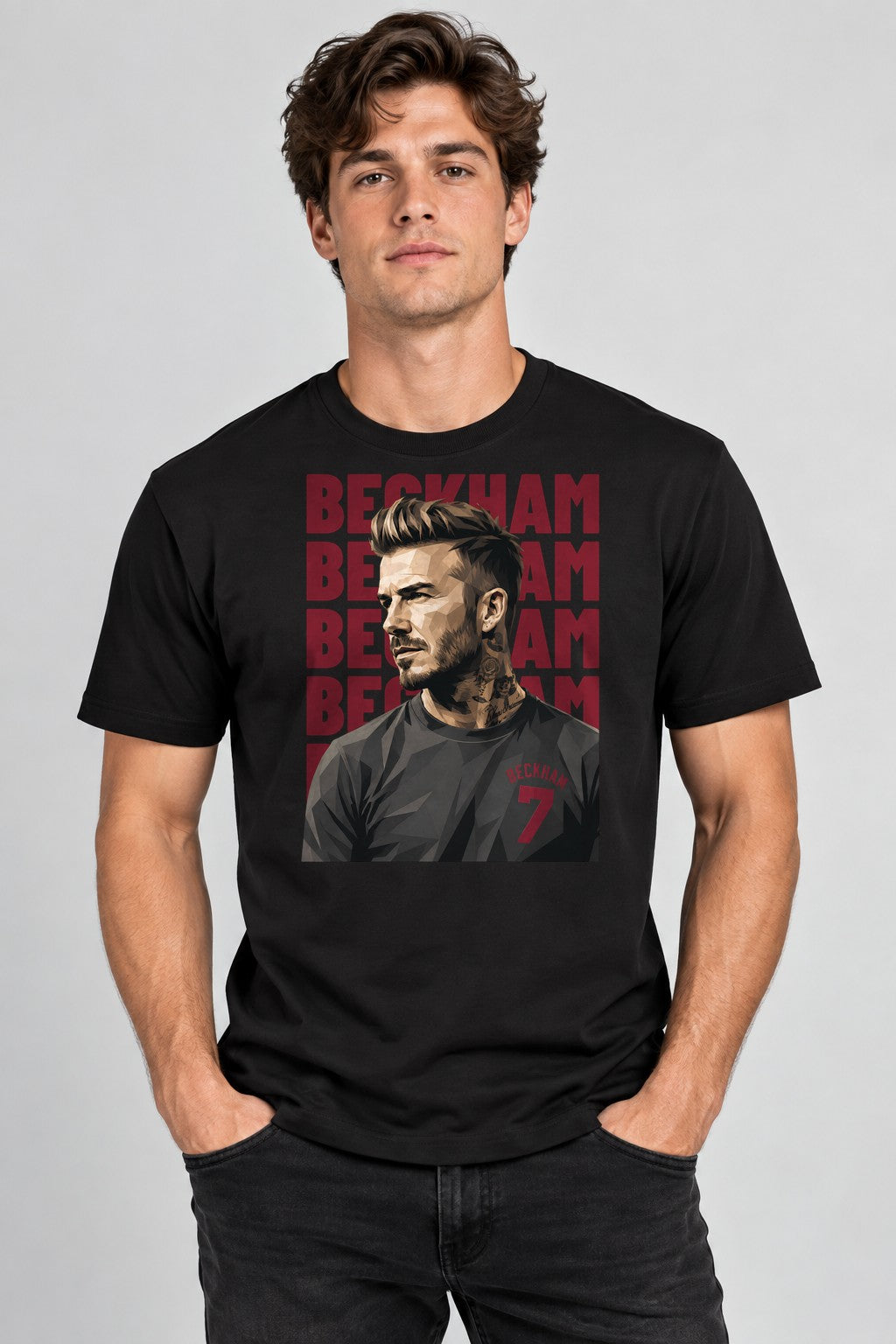 Beckham Portrait - Black