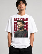 Beckham Portrait - White