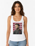 Beckham Portrait - White