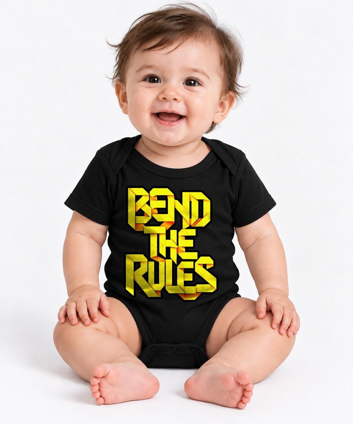 Bend The Rules 3D Ribbon Origami Typ - Black