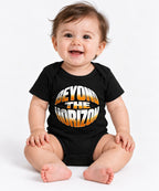 Beyond The Horizon Circular Retro Or - Black
