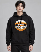 Beyond The Horizon Circular Retro Or - Black
